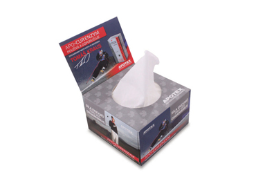 Half Cube Tissue Box With or Without Flap