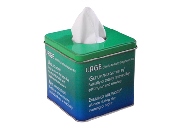Cube Tin Tissue Box
