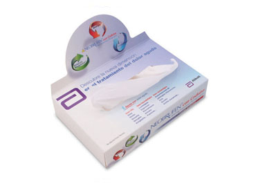 Small Rectangular Tissue Box with Shaped Flap