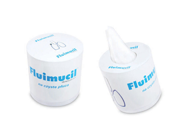 PVC Round Tissue Box