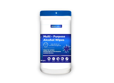 Plastic Canister Alcohol Wipes